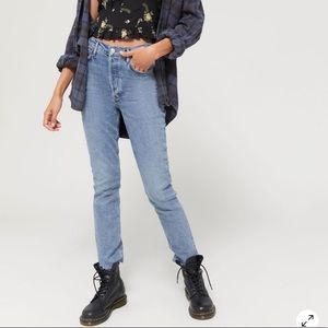 AGOLDE Nico High-Waisted Skinny Jeans